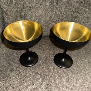 Target Gold and Black Drinkware Set
